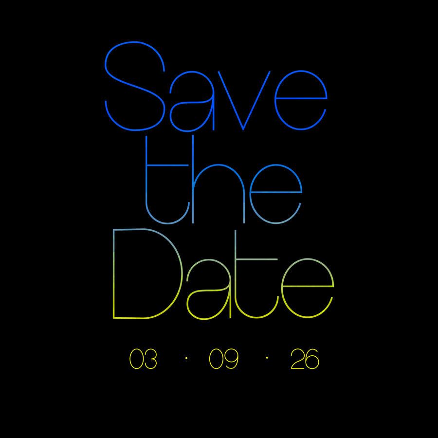 Save the Date!
